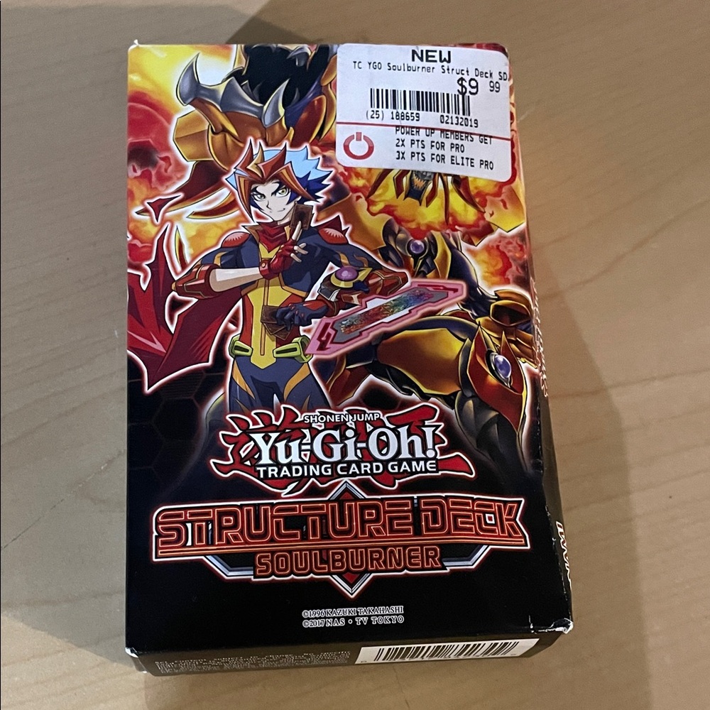Yu-Gi-Oh! Structure Deck Soulburner - Red Black Flame Artwork. New.